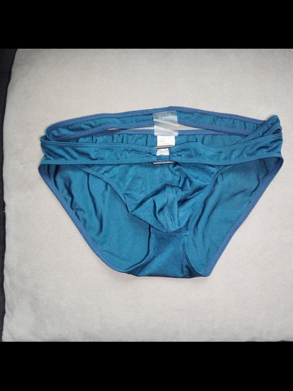 Men's Teal Swim Briefs - Unbranded